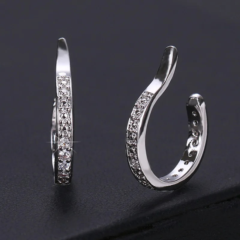 Sterling Silver Earrings Vintage Tasteful — Swuffy