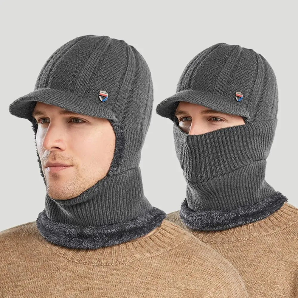 Soft Thickened Knitted Hat Hoodie — Swuffy