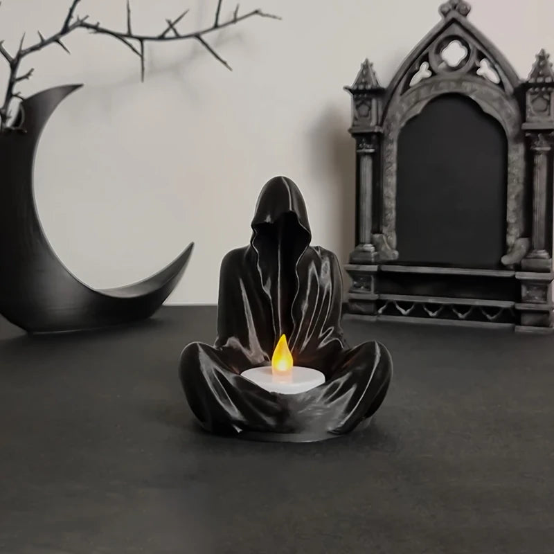 Printed Ghost Wizard Candle Holder — Swuffy
