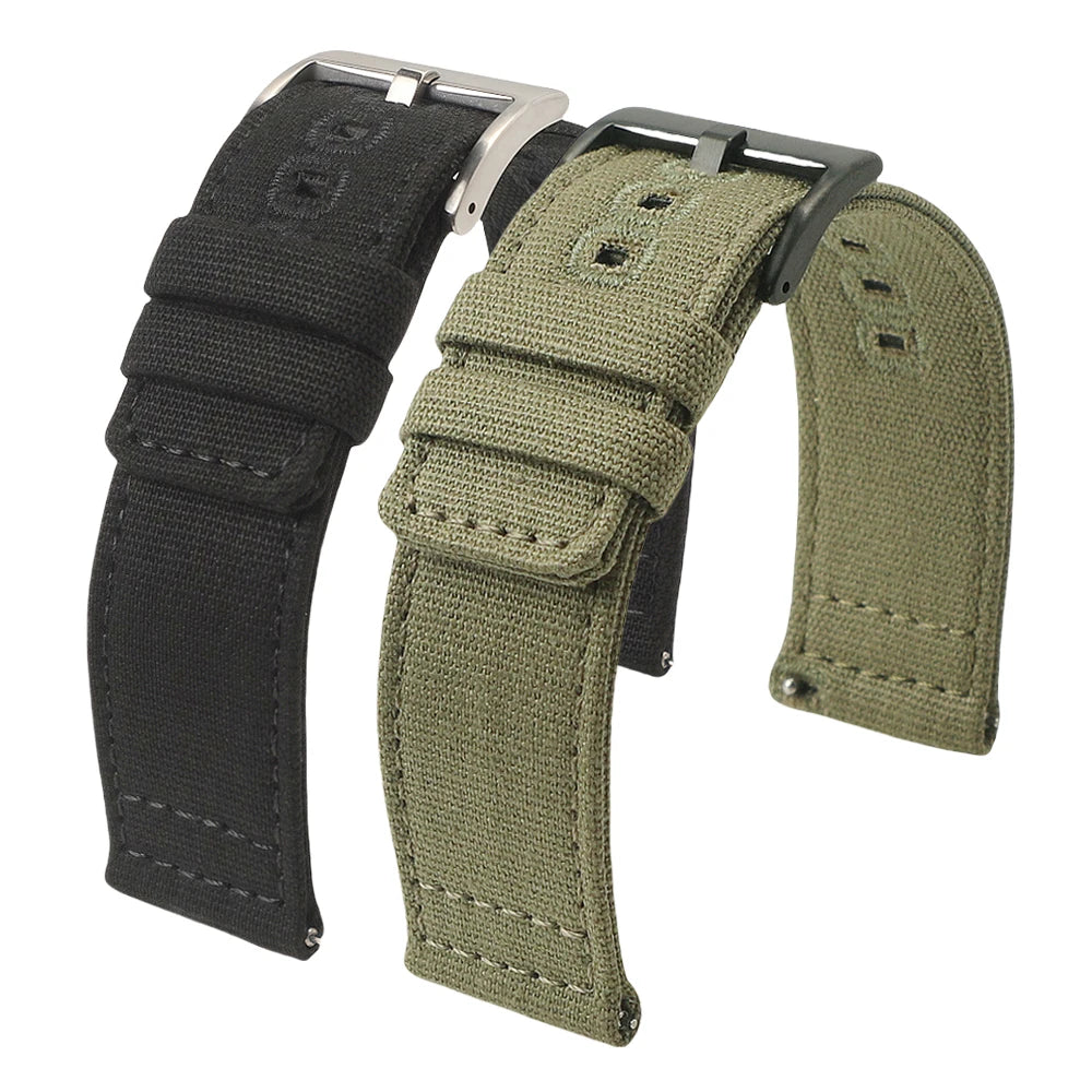Quick Release Nylon Canvas Watch — Swuffy