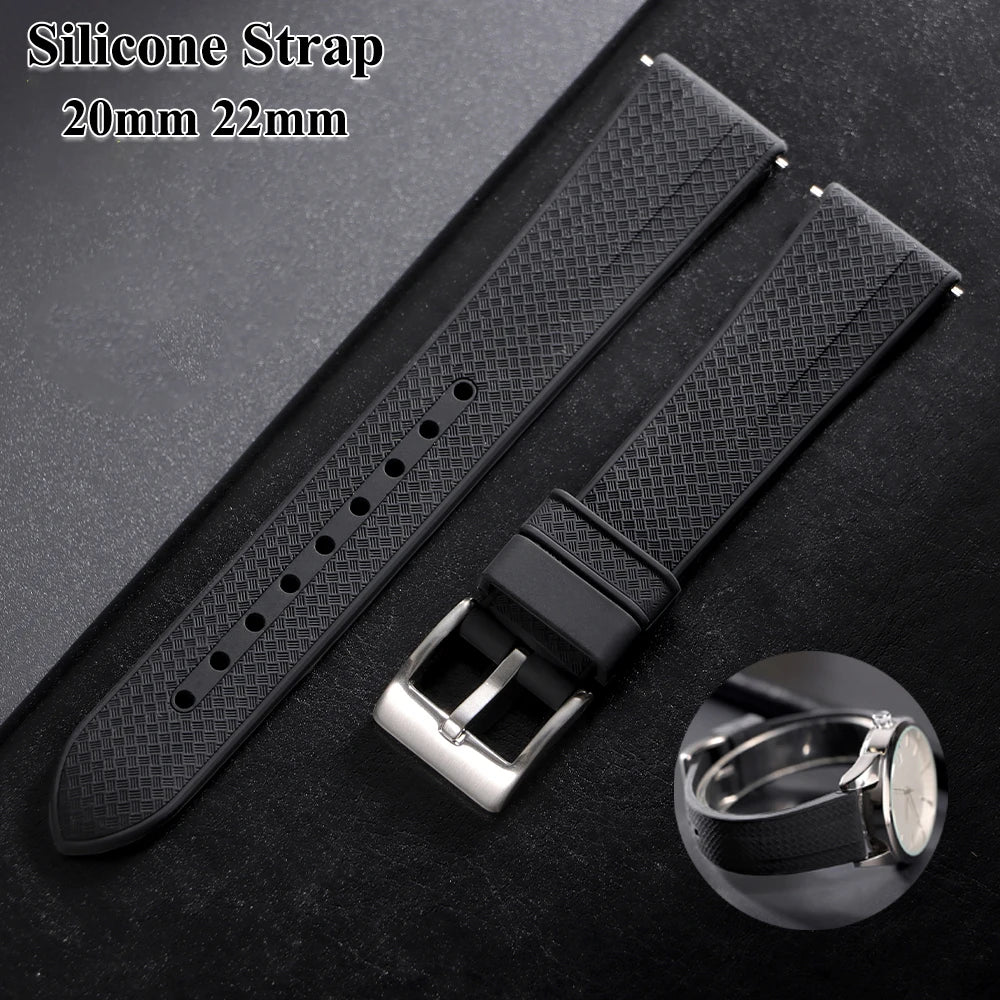 Rubber Silicone Watch Band Sports — Swuffy