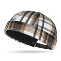 Plaid Landlord Hat Docker Cap — Swuffy