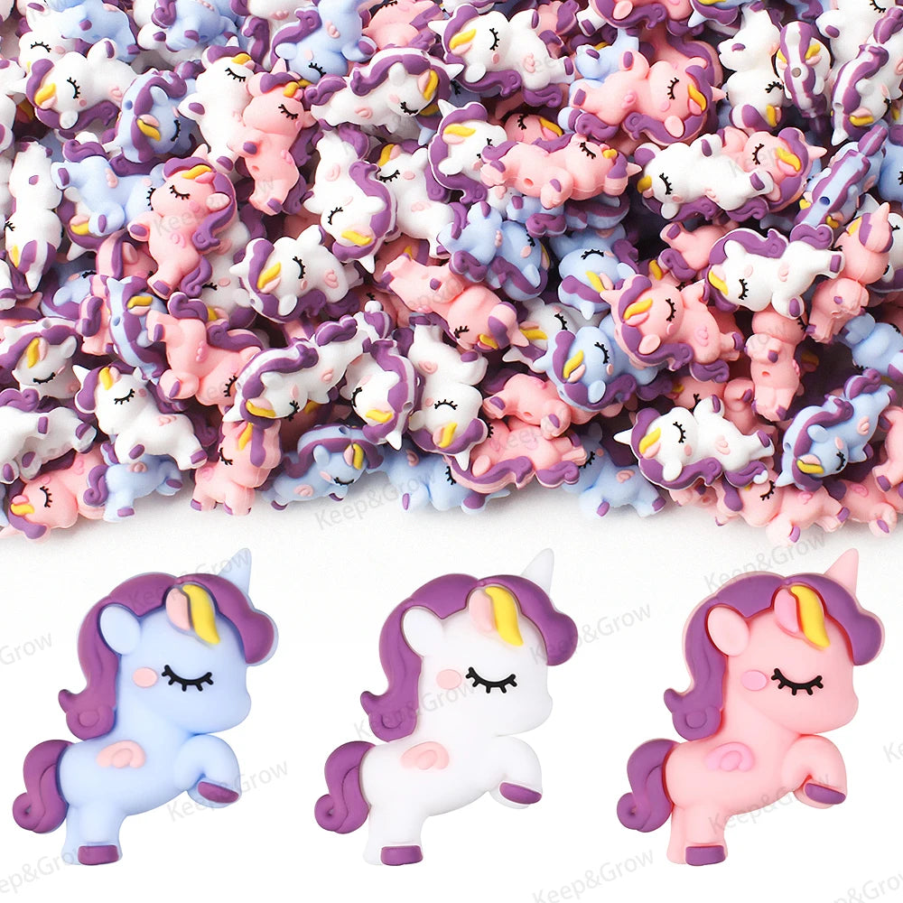 Unicorn Silicone Beads Pony Little — Swuffy