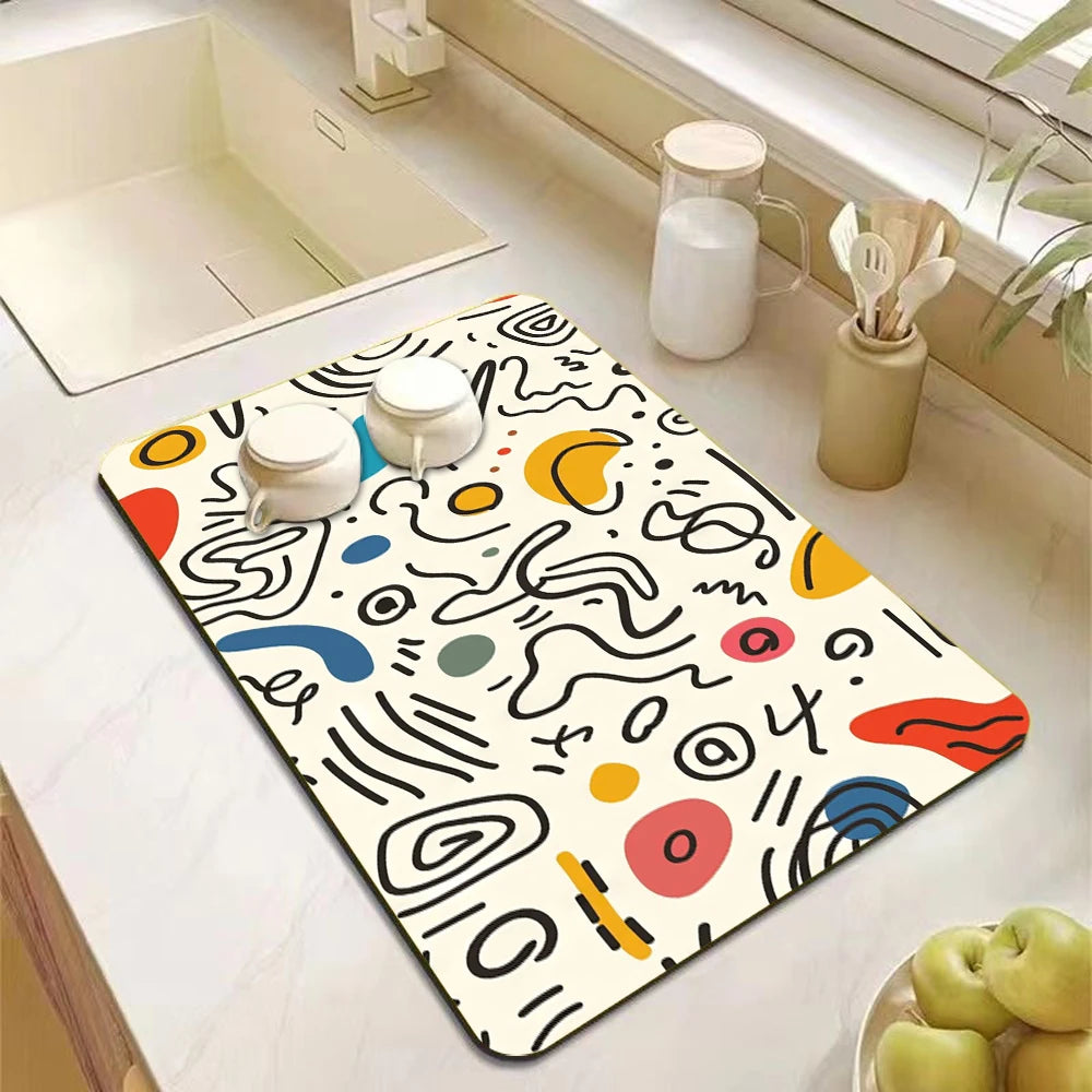 Rubber Drying Pad Non Slip — Swuffy