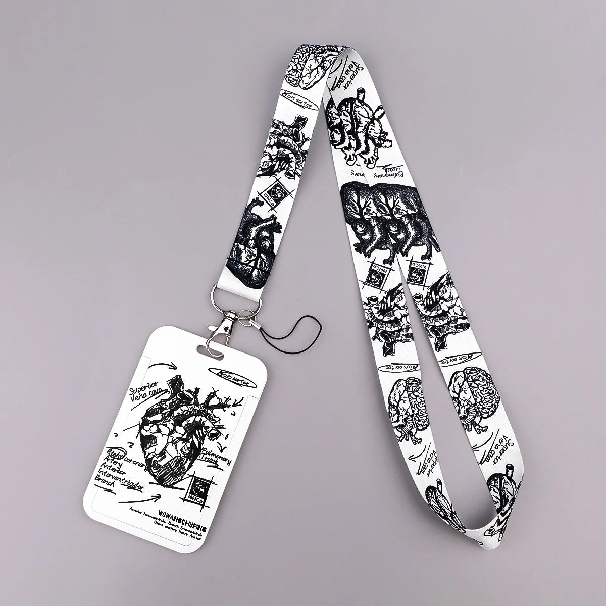Heart Credential Holder Medical Lanyards — Swuffy