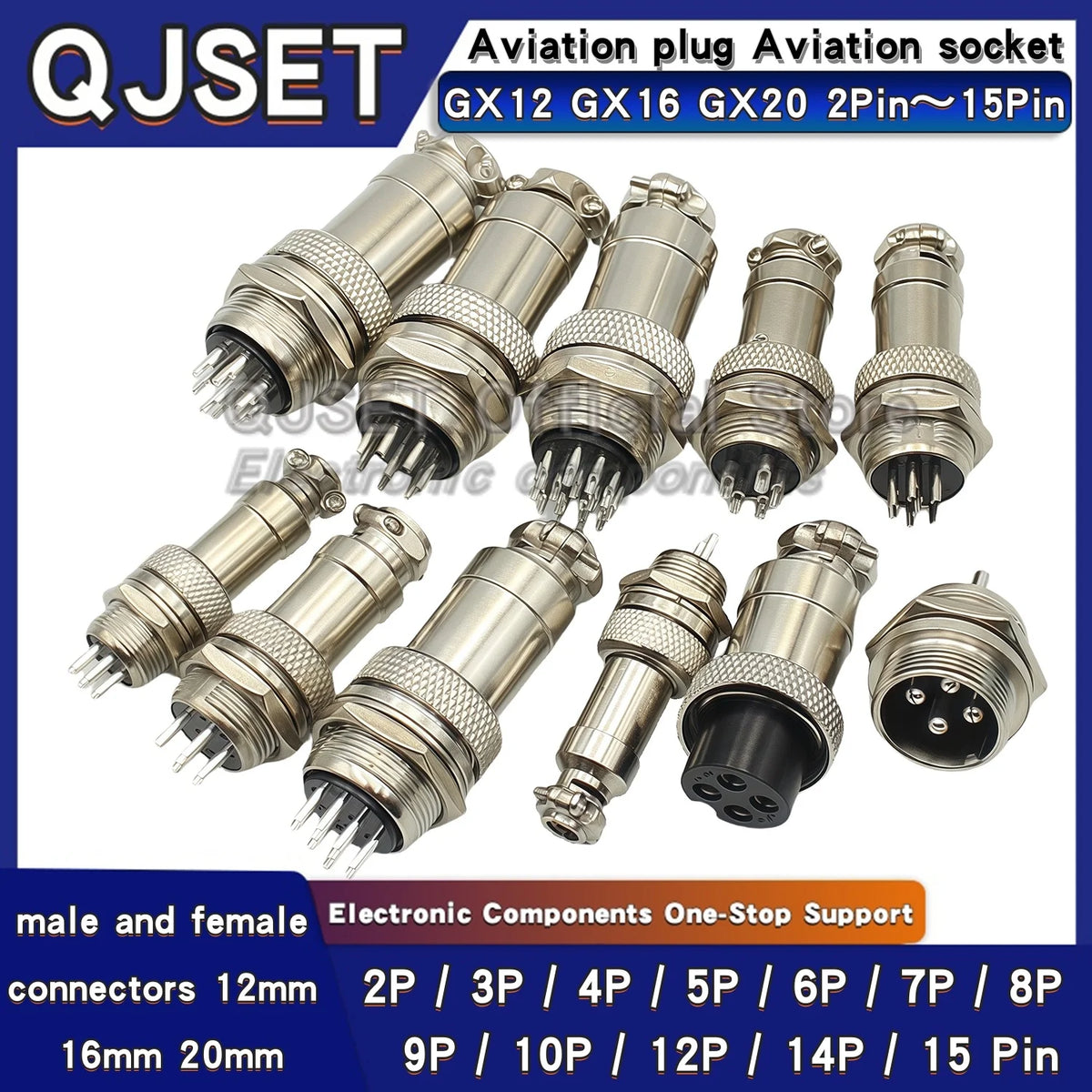 Aviation Plug Socket Waterproof Round — Swuffy