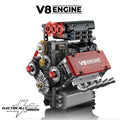 Nuvora V8 Machine Moc Building Blocks Sets Motorized — Nuvora
