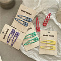 Minimalist Classic Plaid Bb Hairpin — Swuffy