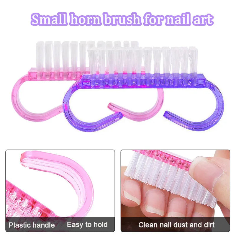 Acrylic Nail Brush Pink Art — Swuffy