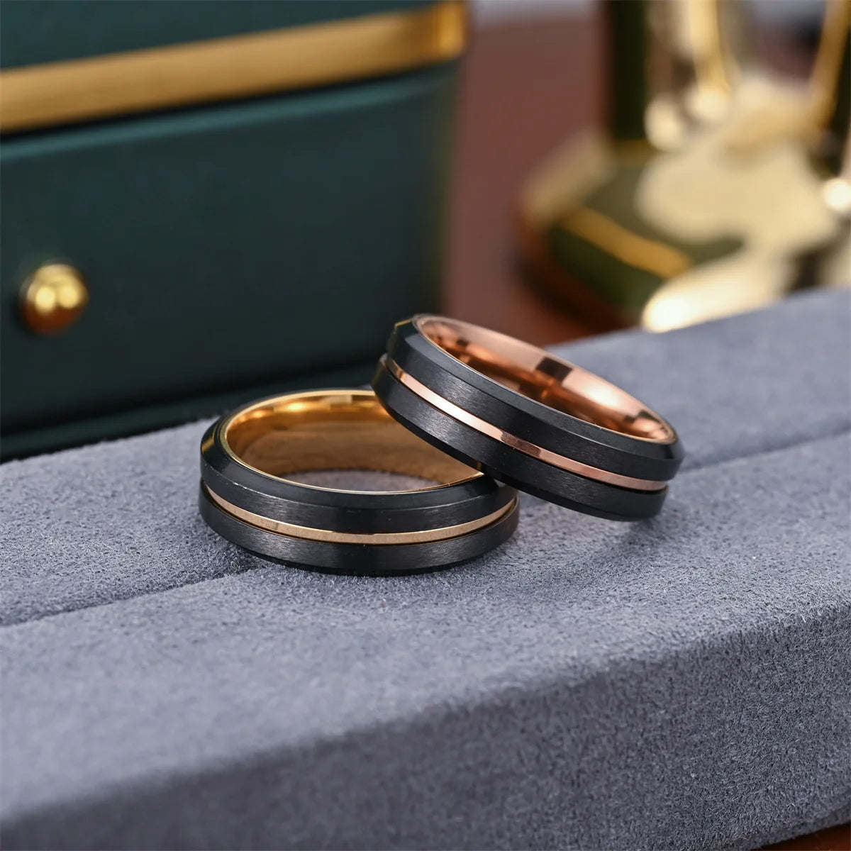 Black Ring Boys Simple Stainless — Swuffy