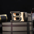 Nuvora High Quality Luxury Brand Designer Canvas Belts — Nuvora