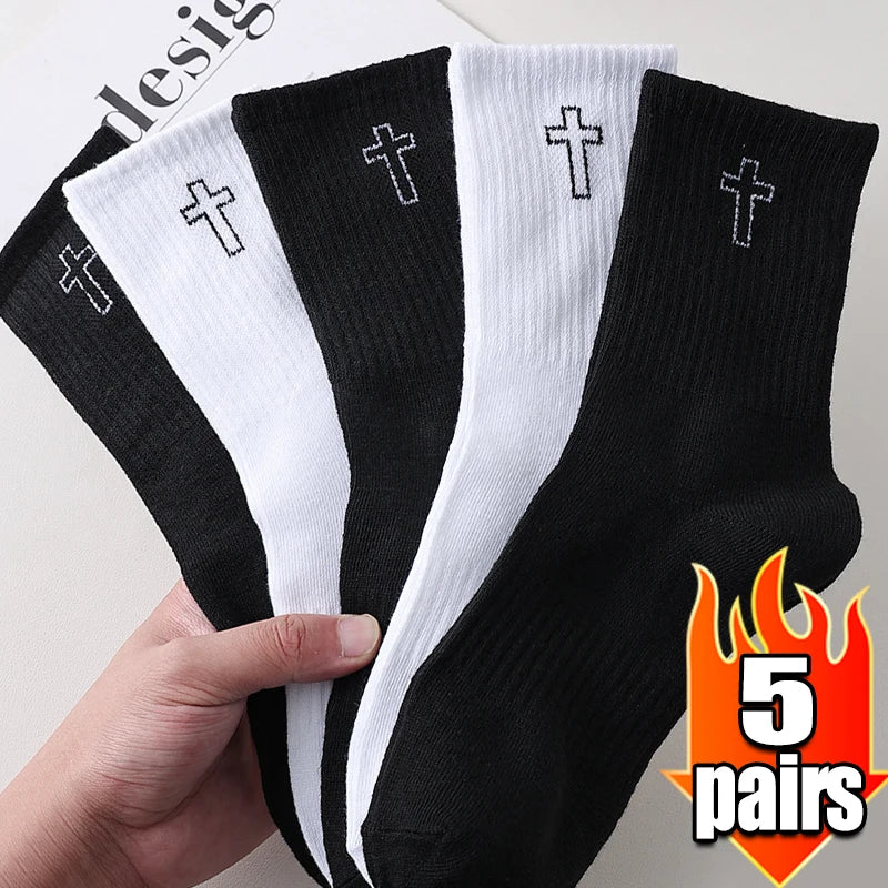 Black White Socks Spring Summer — Swuffy