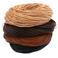 Cowhide Leather Round Rope Necklace — Swuffy