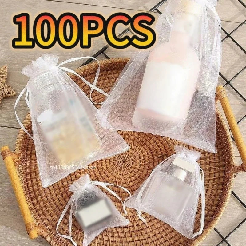 Organza Drawstring Pouches Gift Bags — Swuffy