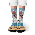 Funny Rooster Cartoon Socks Harajuku — Swuffy