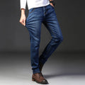 Jeans Casual Straight Leg Elastic — Swuffy