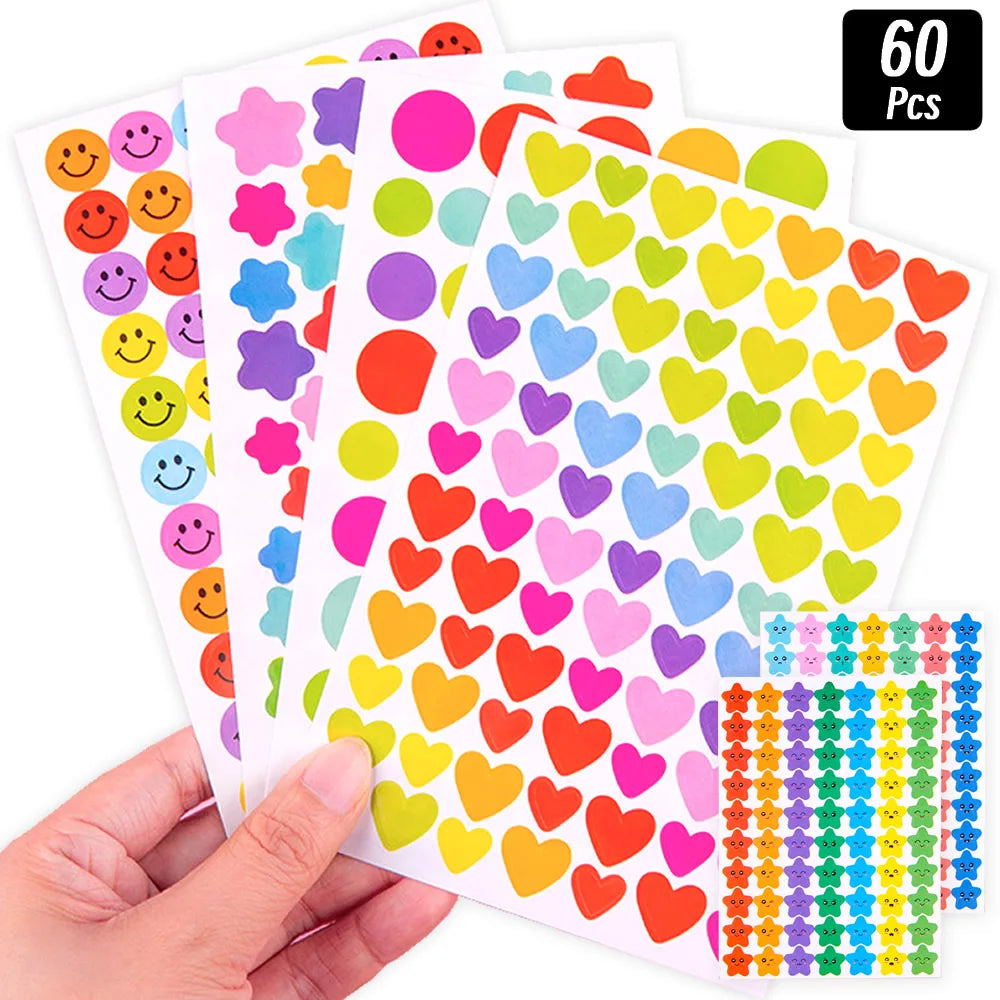 Sheet Heart Circle Stars Reward — Swuffy