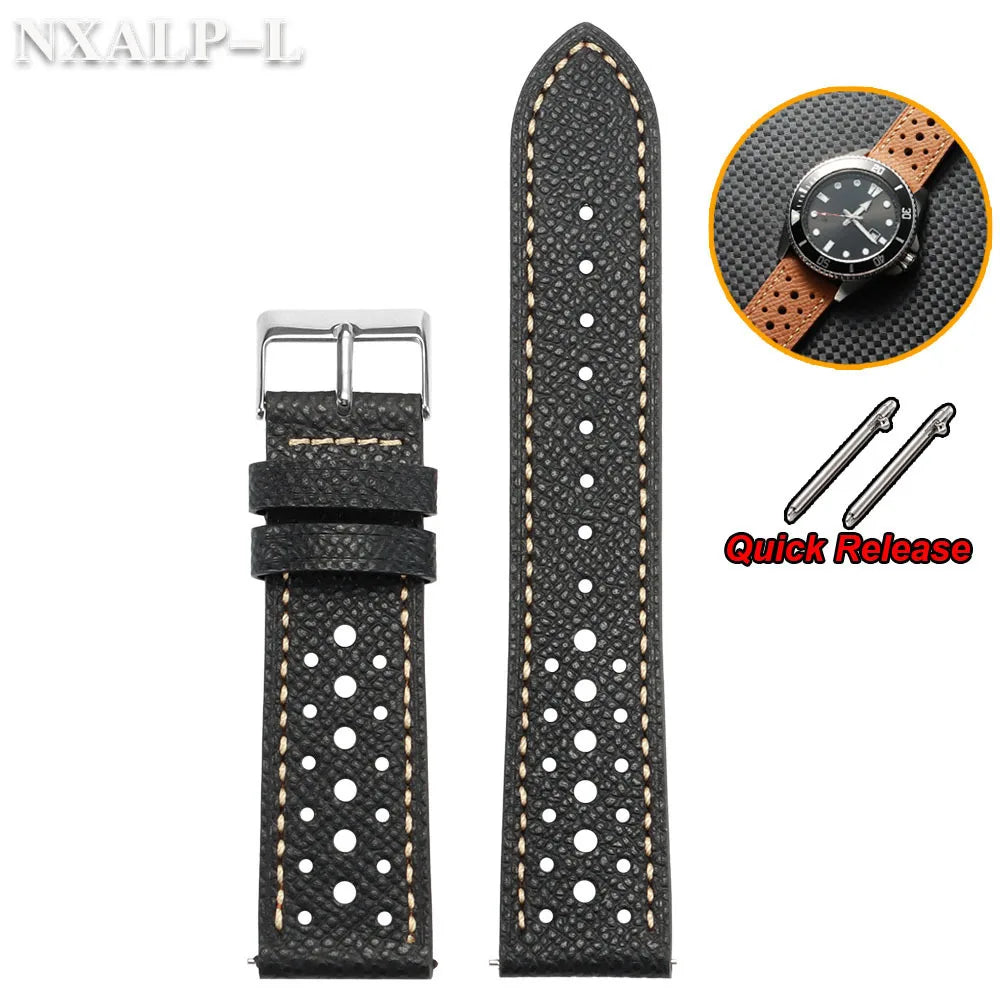 Quick Release Cowhide Watch Strap — Swuffy