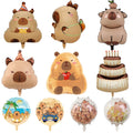 Cartoon Capybara Aluminum Film Balloons — Swuffy