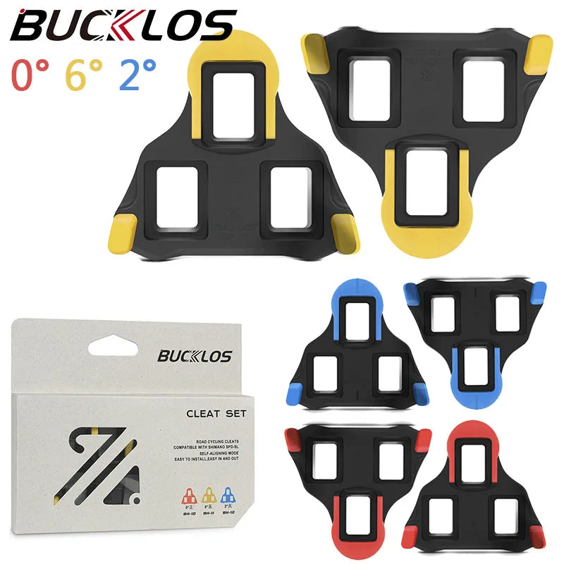 Nuvora Bucklos Bicycle Cleat Spd-Sl System Bike Self-Locking — Nuvora