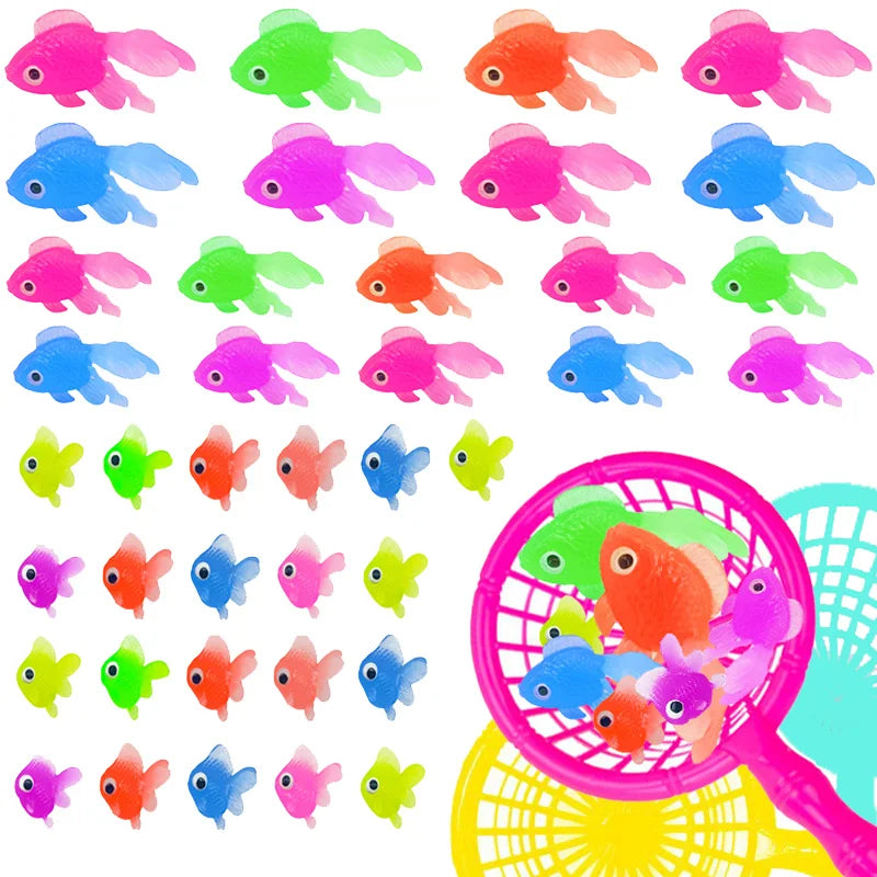 Rubber Goldfish Bath Toys Toddlers — Swuffy