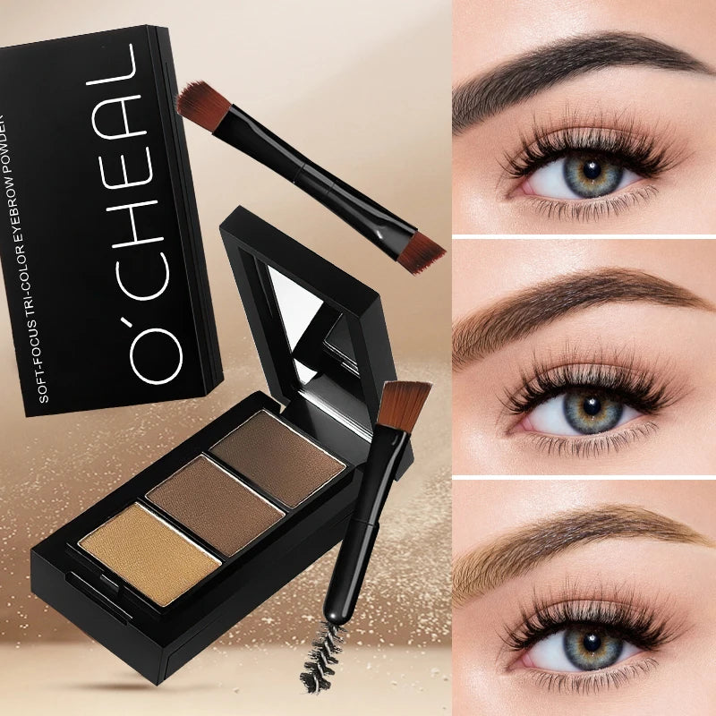Three Eyebrow Powder Long Lasting — Swuffy