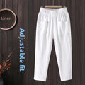 Loose Casual Waist Nine Pants — Swuffy