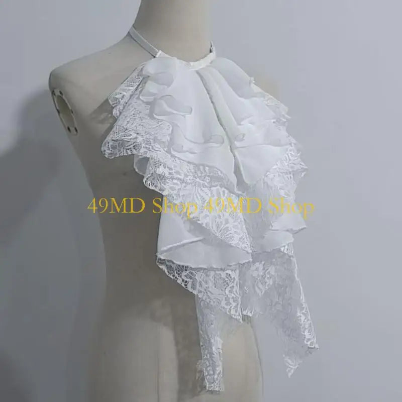 Victorian Detachable Layered Lace Jabot — Swuffy
