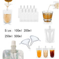 Clear Stand Up Spout Beverage — Swuffy