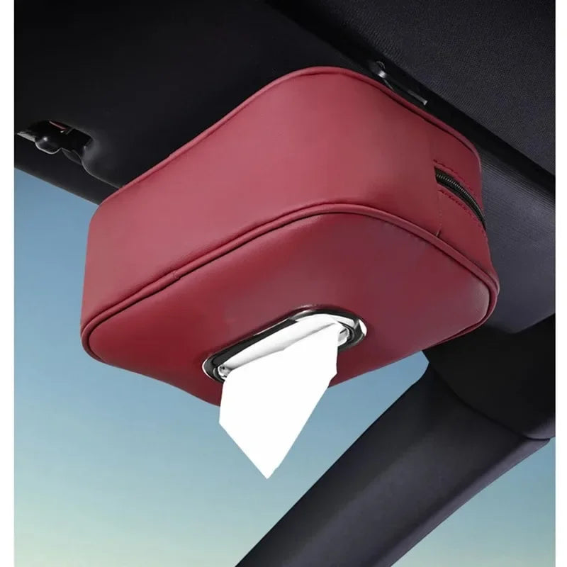 Tissue Box Holder Microfiber Leather — Swuffy