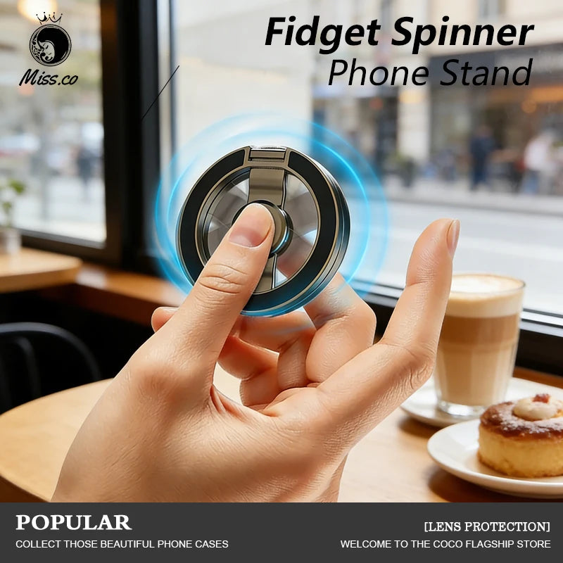 Magnetic Phone Stand Fingertip Gyroscope — Swuffy