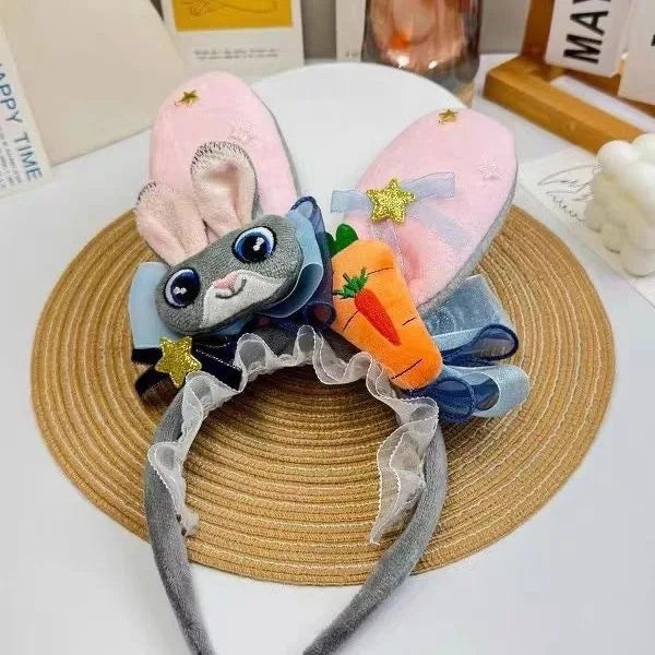 Children Rabbit Police Officer Headband — Swuffy