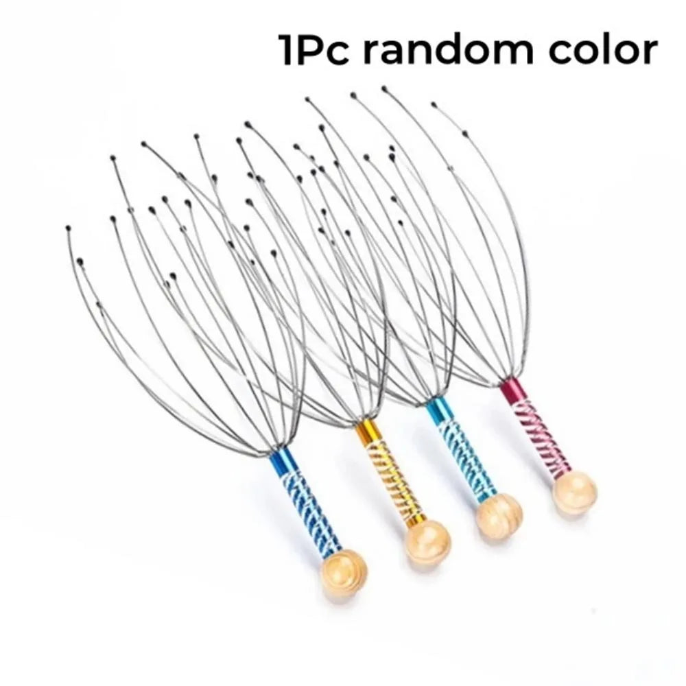Octopus Head Massager Scratching Scalp — Swuffy
