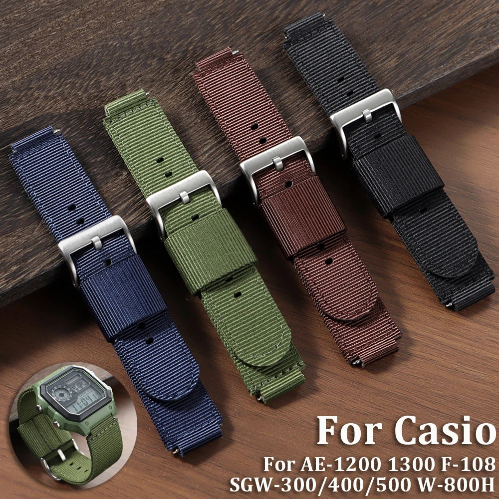 Canvas Nylon Watch Band Quick — Swuffy