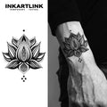 Lotus Mandala Temporary Tattoo — Swuffy