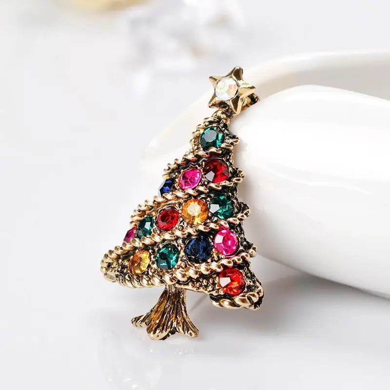 Vintage Diamond Studded Christmas Tree — Swuffy