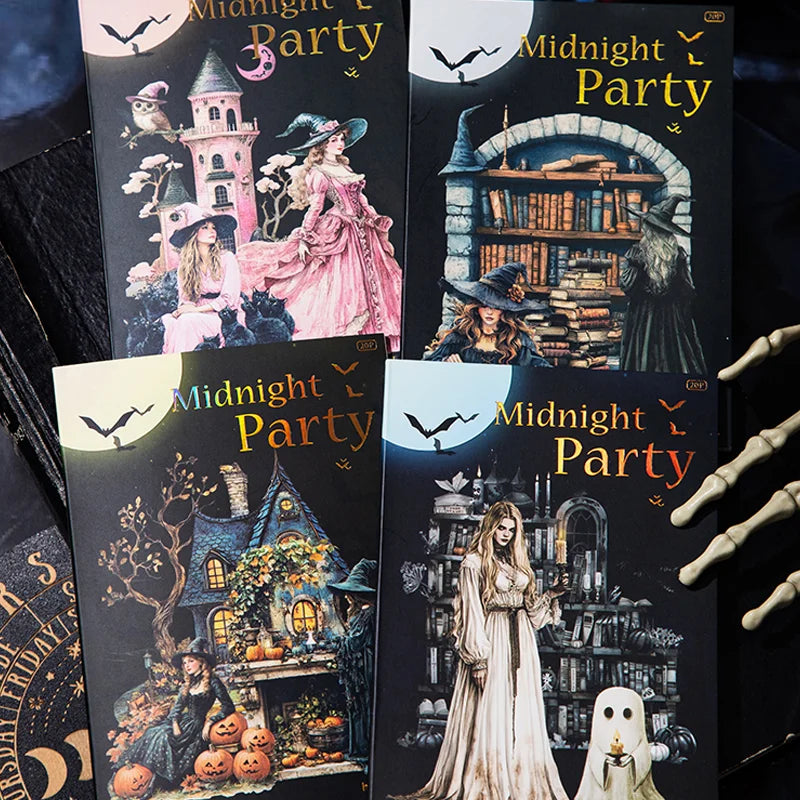 Midnight Party Gothic Sticker Book — Swuffy