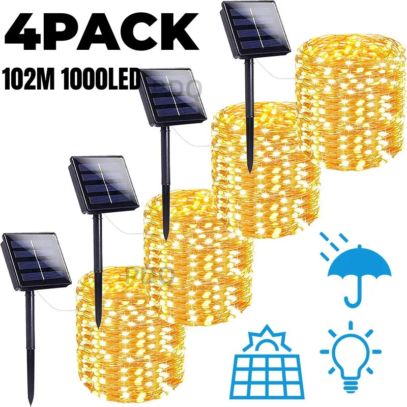 LED Solar String Light Outdoor — Swuffy