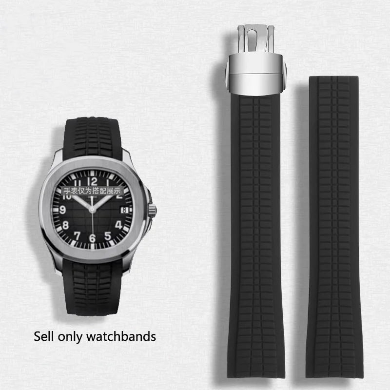 Soft Rubber Watch Band Aquanaut — Swuffy