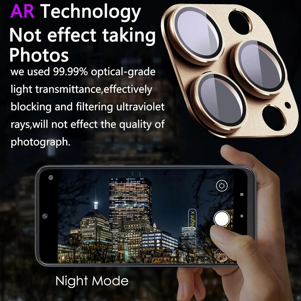 Tempered Glass Metal Camera Lens — Swuffy
