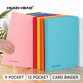 Nuvora 9 12 Pocket Zipper Card Binder Trading — Nuvora