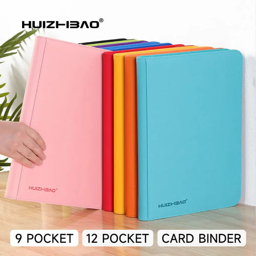 Nuvora 9 12 Pocket Zipper Card Binder Trading — Nuvora