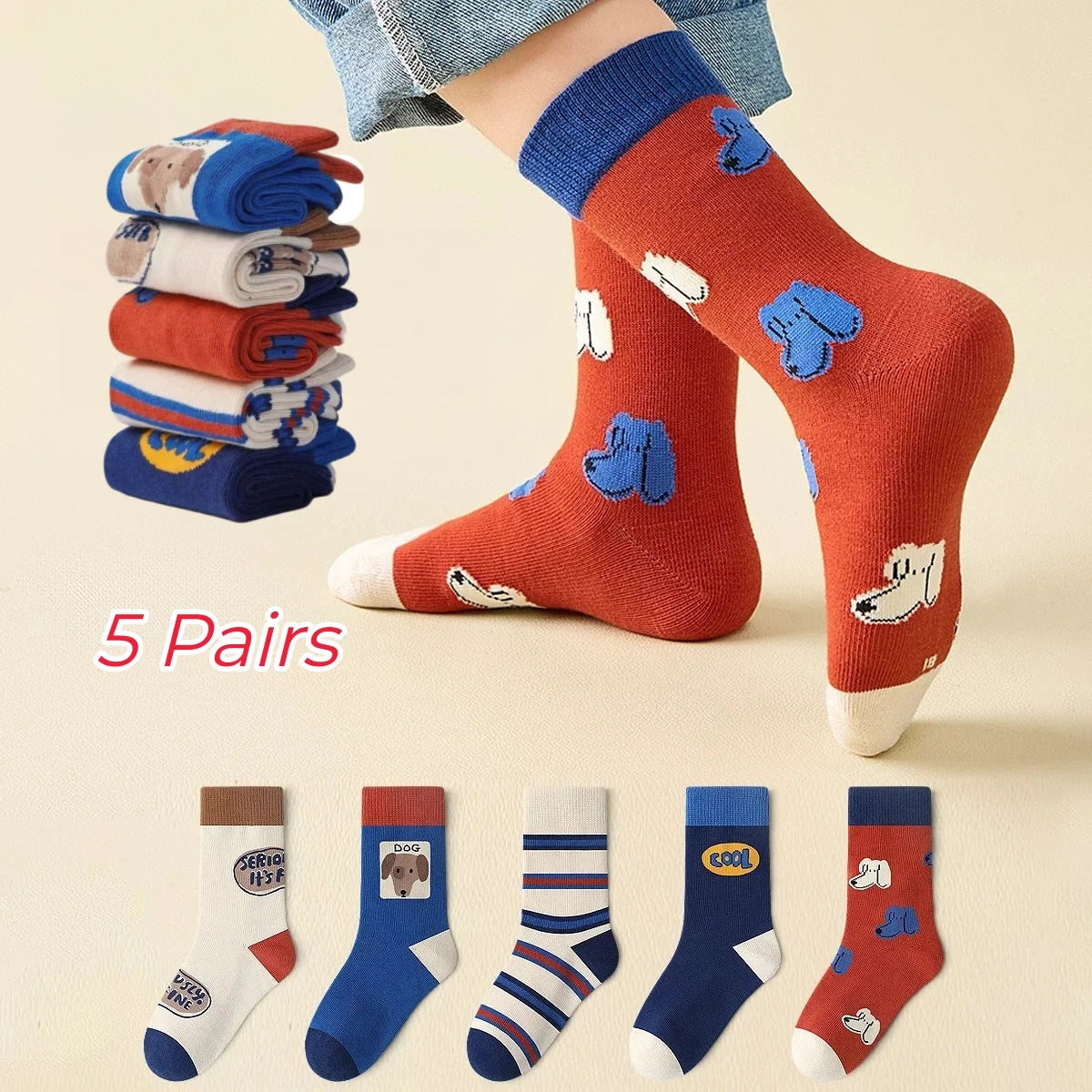 Xjk Baby Socks Children Autumn — Swuffy