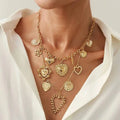 Big Heart Statement Pendant Necklace — Swuffy