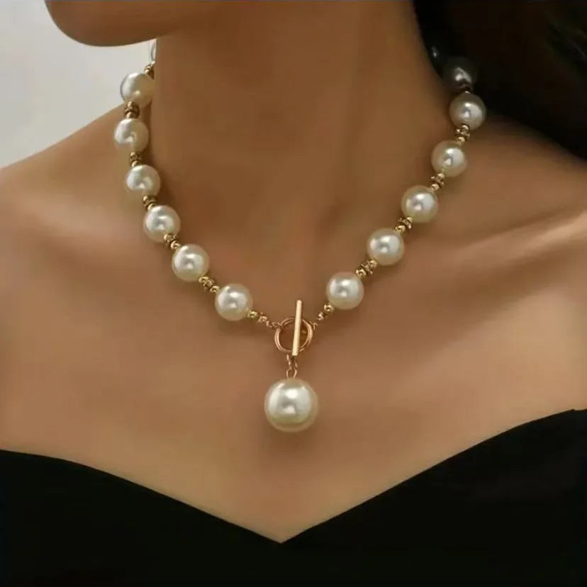 Elegant Choker Necklace Korean Baroque — Swuffy