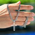 Basic Cross Necklace Boys Waterproof — Swuffy