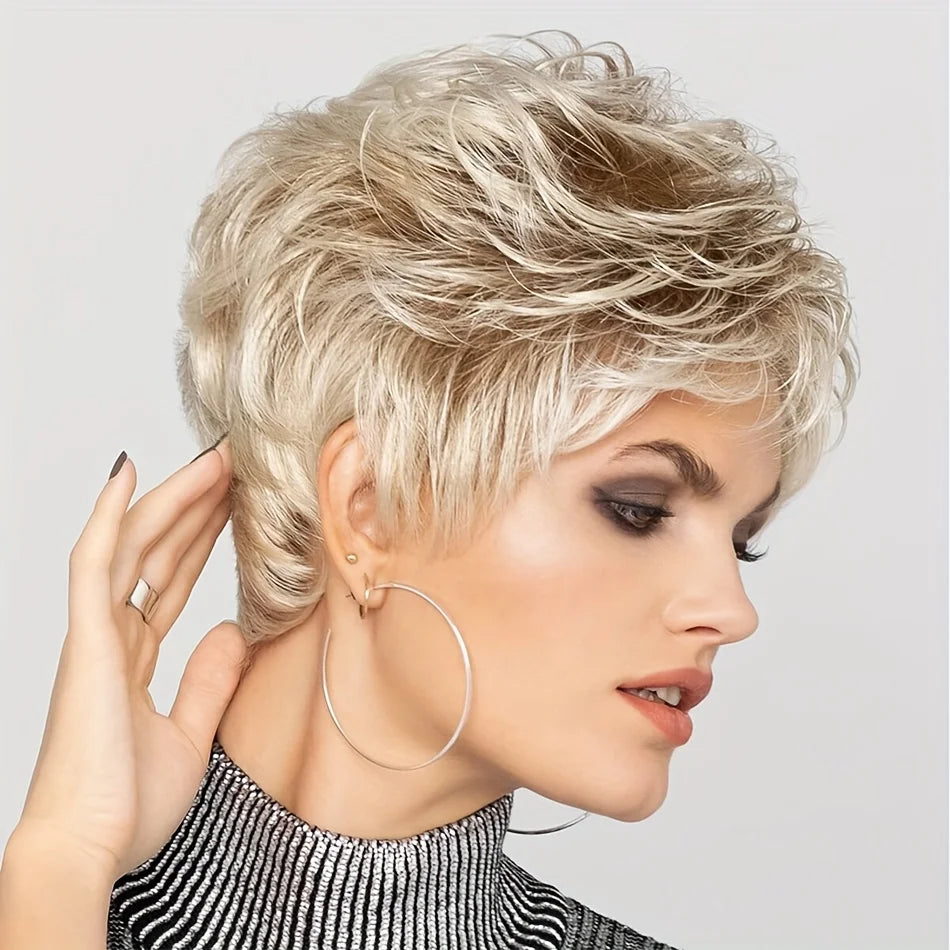 Blonde Synthetic Wig — Swuffy