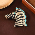 Muylinda Zebra Enamel Pin Animal — Swuffy