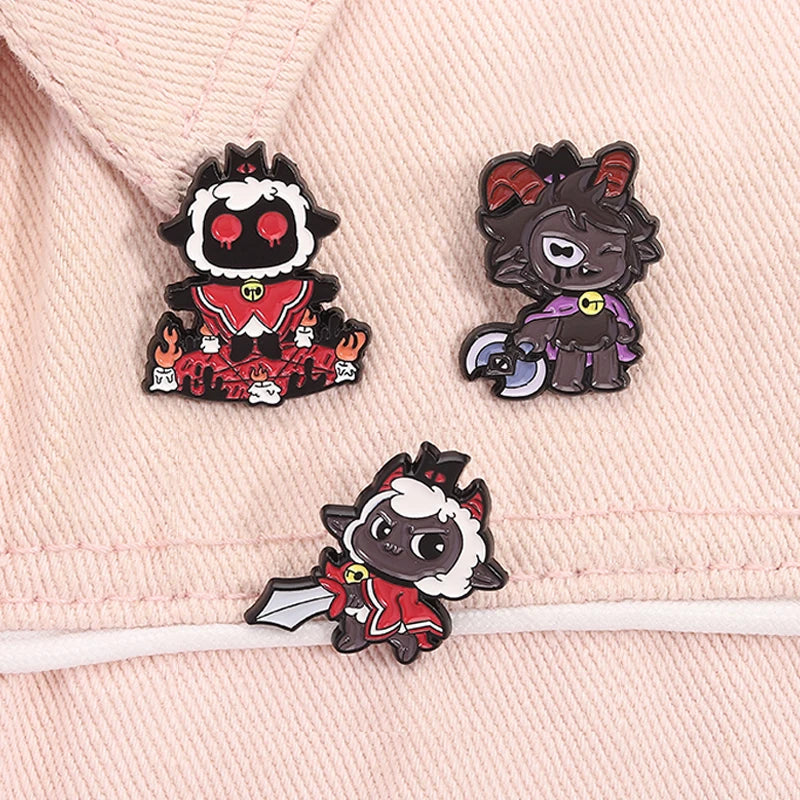 Nuvora Avg Game Lamb Leader Enamel Pin Holy — Nuvora