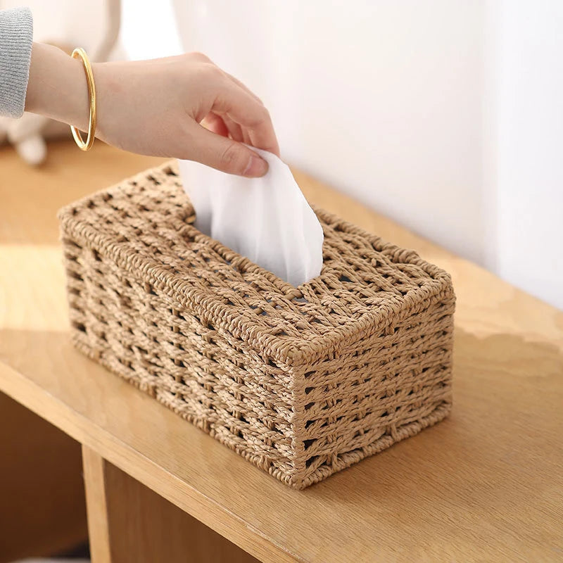 Tissue Box Handmade Woven Tissue — Swuffy